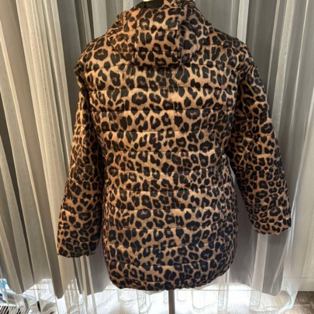 Torrid Size 3 Leopard Print Packable Puffer Coat - image 8